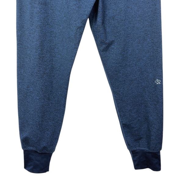 Rabbit Running Joggers sz M / MD / Medium * Heathered Dark Blue Soft Run Pants - Picture 6 of 8
